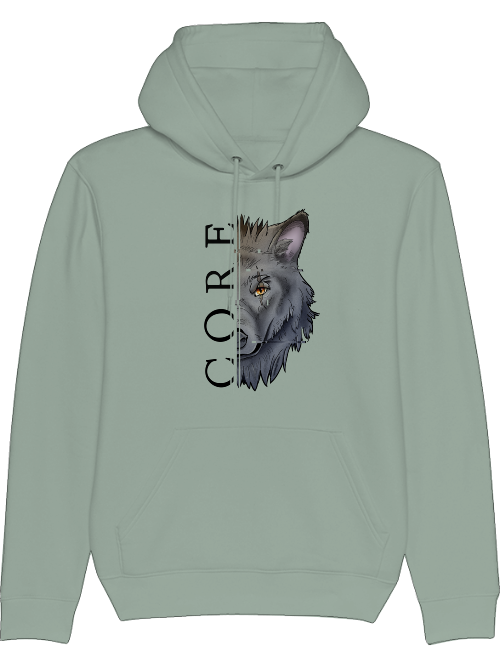 Grey Wolf - Hoodie - unisex