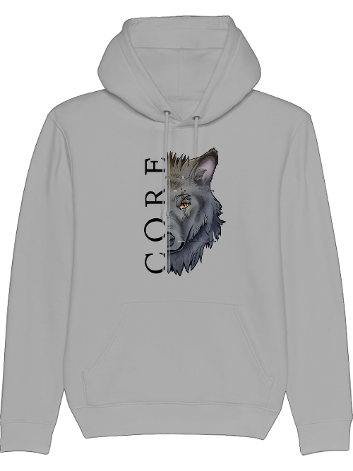 Grey Wolf - Hoodie - unisex