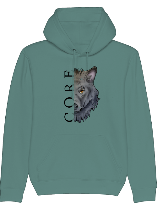 Grey Wolf - Hoodie - unisex